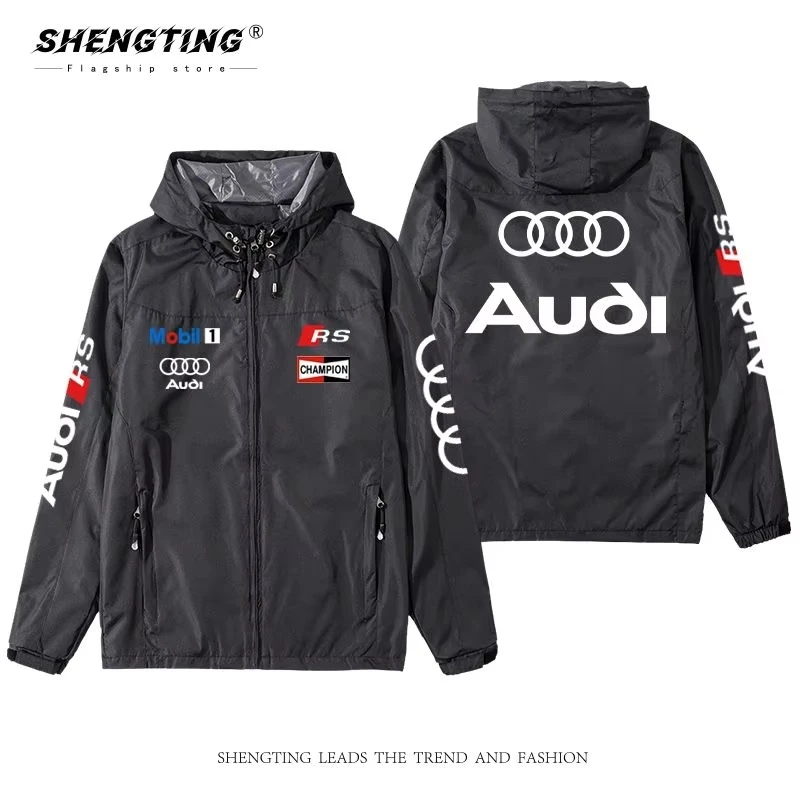 2026 new autumn and winter Audi racing custom printed racing jacket for couples, men's outdoor night running sports jacket
2026 new autumn and winter Audi racing custom printed racing jacket for couples, men's outdoor night running sports jacket