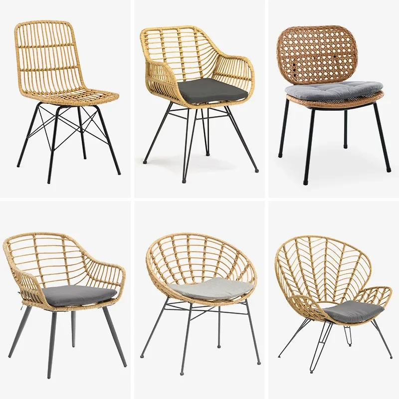 Youlan outdoor balcony creative leisure iron rattan chair garden furniture backrest single PE rattan lazy rattan chair
Youlan outdoor balcony creative leisure iron rattan chair garden furniture backrest single PE rattan lazy rattan chair