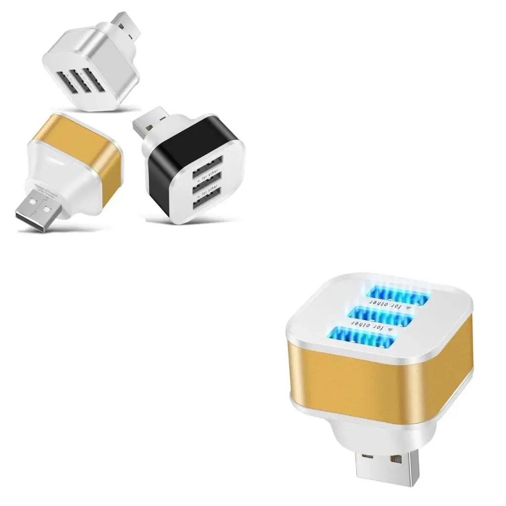3 Port USB2.0 Splitter Extender Computer Accessories 1 Male To 3 Port Multiple Power Expansion For Mobile Devices
3 Port USB2.0 Splitter Extender Computer Accessories 1 Male To 3 Port Multiple Power Expansion For Mobile Devices