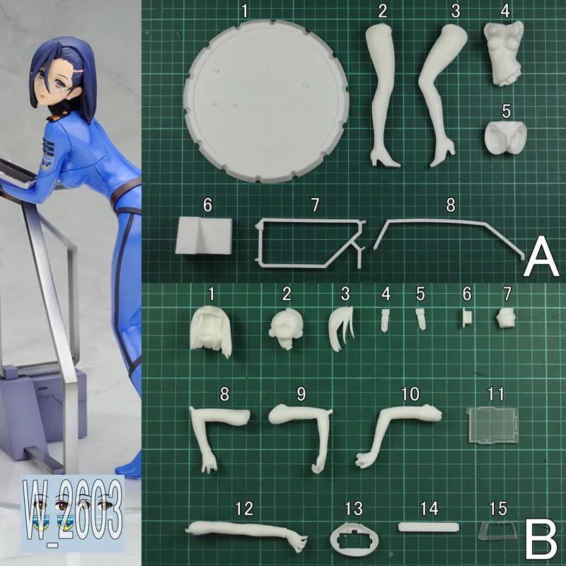 (In Stock) (W_2603) 1/8 Kaoru Niimi Unpainted Unassembled PVC Recast GK Figure White Resin Model Kit
(In Stock) (W_2603) 1/8 Kaoru Niimi Unpainted Unassembled PVC Recast GK Figure White Resin Model Kit