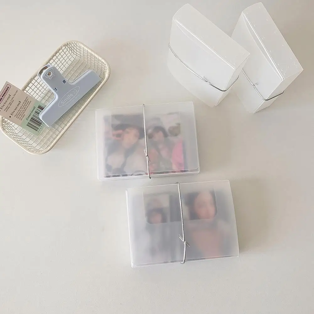 New Transparent Photocards Organizer Box Idol Photo Card Holder Boxes Portable Creative Strap Storage Box Ins 3 Inch Album Case
New Transparent Photocards Organizer Box Idol Photo Card Holder Boxes Portable Creative Strap Storage Box Ins 3 Inch Album Case