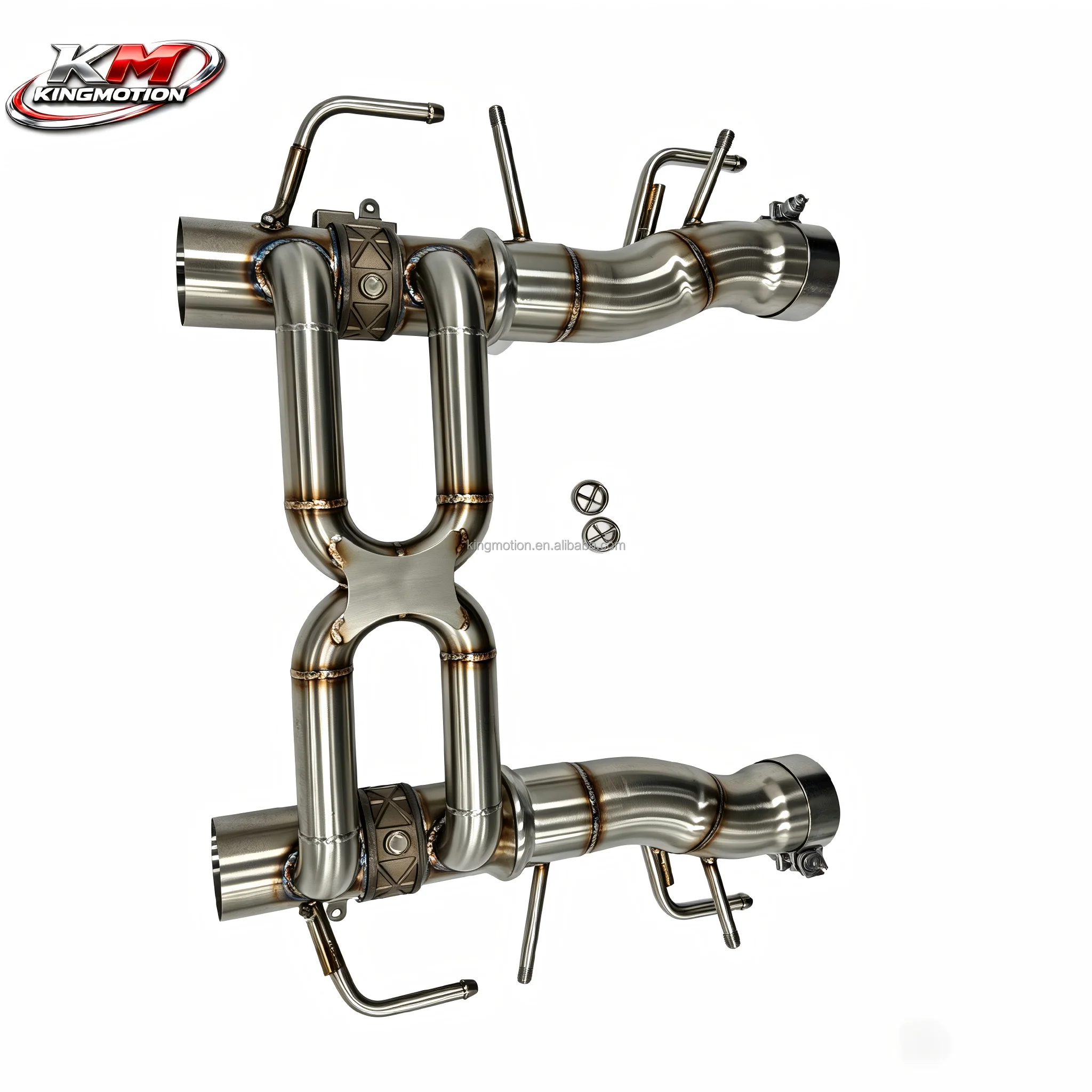 KM Performance Stainless Steel Straight Pipe Exhaust for SF90 Stradale 4.0T V8 (2019-2024)-1.5mm Thick Non-Valved
KM Performance Stainless Steel Straight Pipe Exhaust for SF90 Stradale 4.0T V8 (2019-2024)-1.5mm Thick Non-Valved