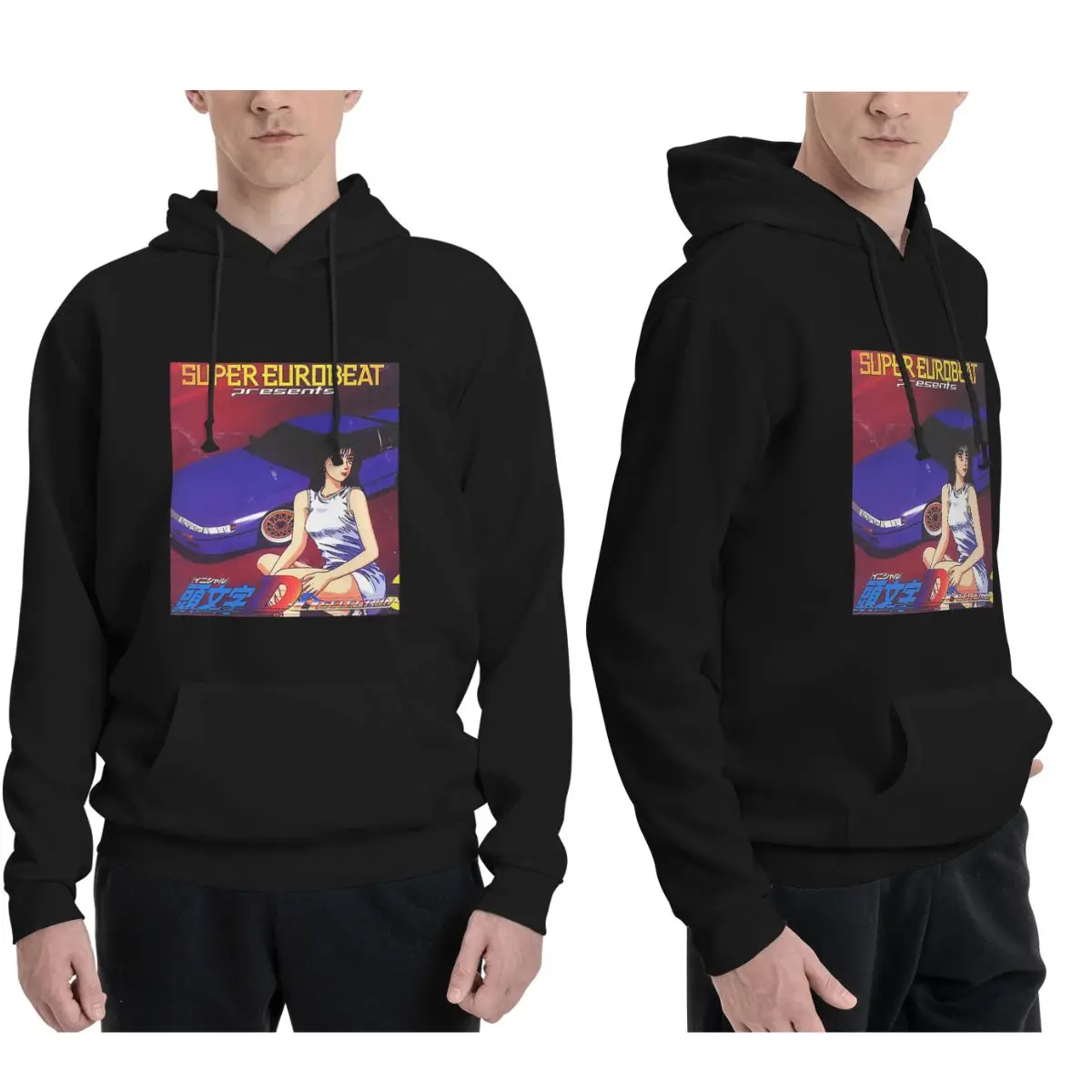 Толстовки с капюшоном Initial D Mako Super Eurobeat Anim, мужские и женские повседневные пуловеры, толстовка в стиле хип-хоп с длинными рукавами и капюшоном, осень-зима
Толстовки с капюшоном Initial D Mako Super Eurobeat Anim, мужские и женские повседневные пуловеры, толстовка в стиле хип-хоп с длинными рукавами и капюшоном, осень-зима