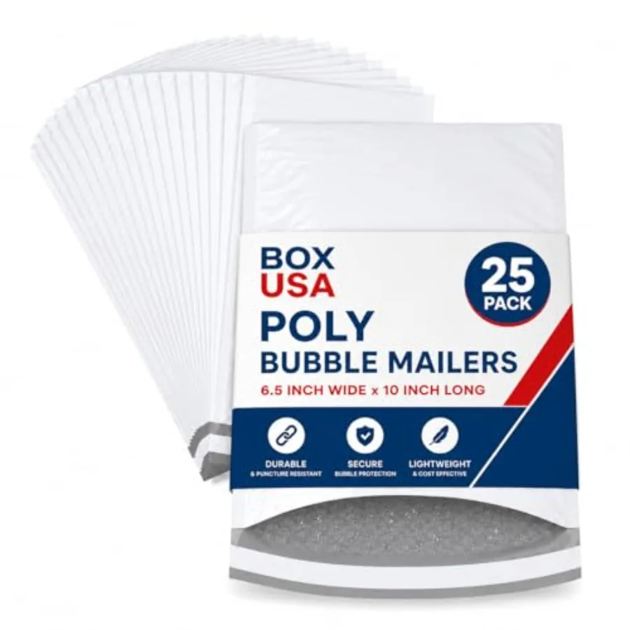Bubble Mailers"White Self-Seal Padded Envelopes with Bubble Lining, Poly Bubble Mailer Shipping Bags for Small Business, Ecomme
Bubble Mailers"White Self-Seal Padded Envelopes with Bubble Lining, Poly Bubble Mailer Shipping Bags for Small Business, Ecomme