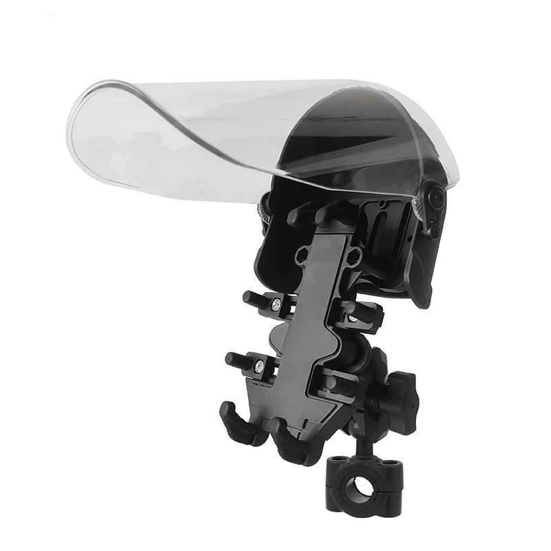 Motorcycle Delivery Phone Holder Extended Sunshade Helmet with Shock Absorption
Motorcycle Delivery Phone Holder Extended Sunshade Helmet with Shock Absorption