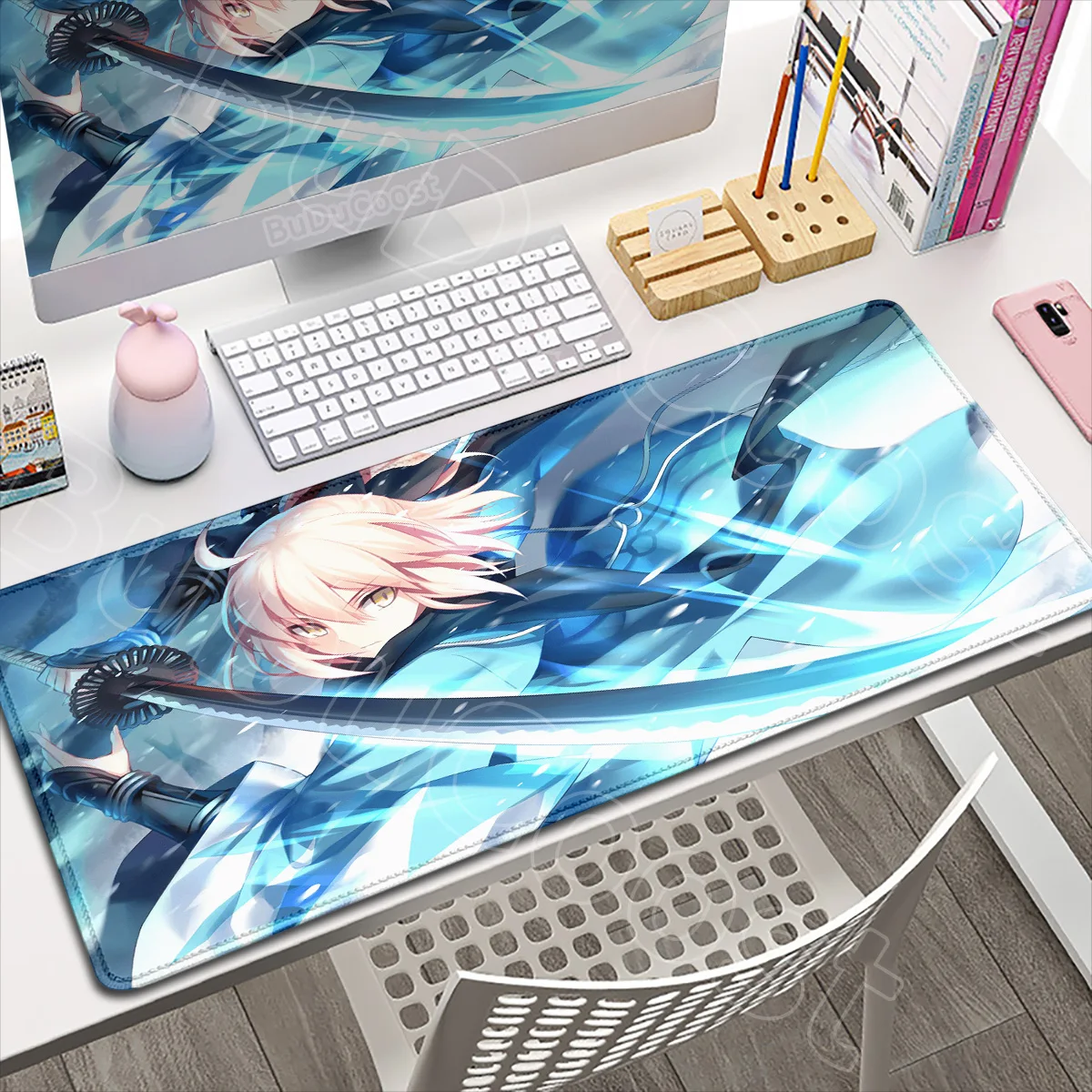 PC Gaming Accessorie XXL Washable Non-slip Desk Carpet Large Computer Keyboard Mats Fate/Grand Order Okita Souji Anime Mouse Pad
PC Gaming Accessorie XXL Washable Non-slip Desk Carpet Large Computer Keyboard Mats Fate/Grand Order Okita Souji Anime Mouse Pad