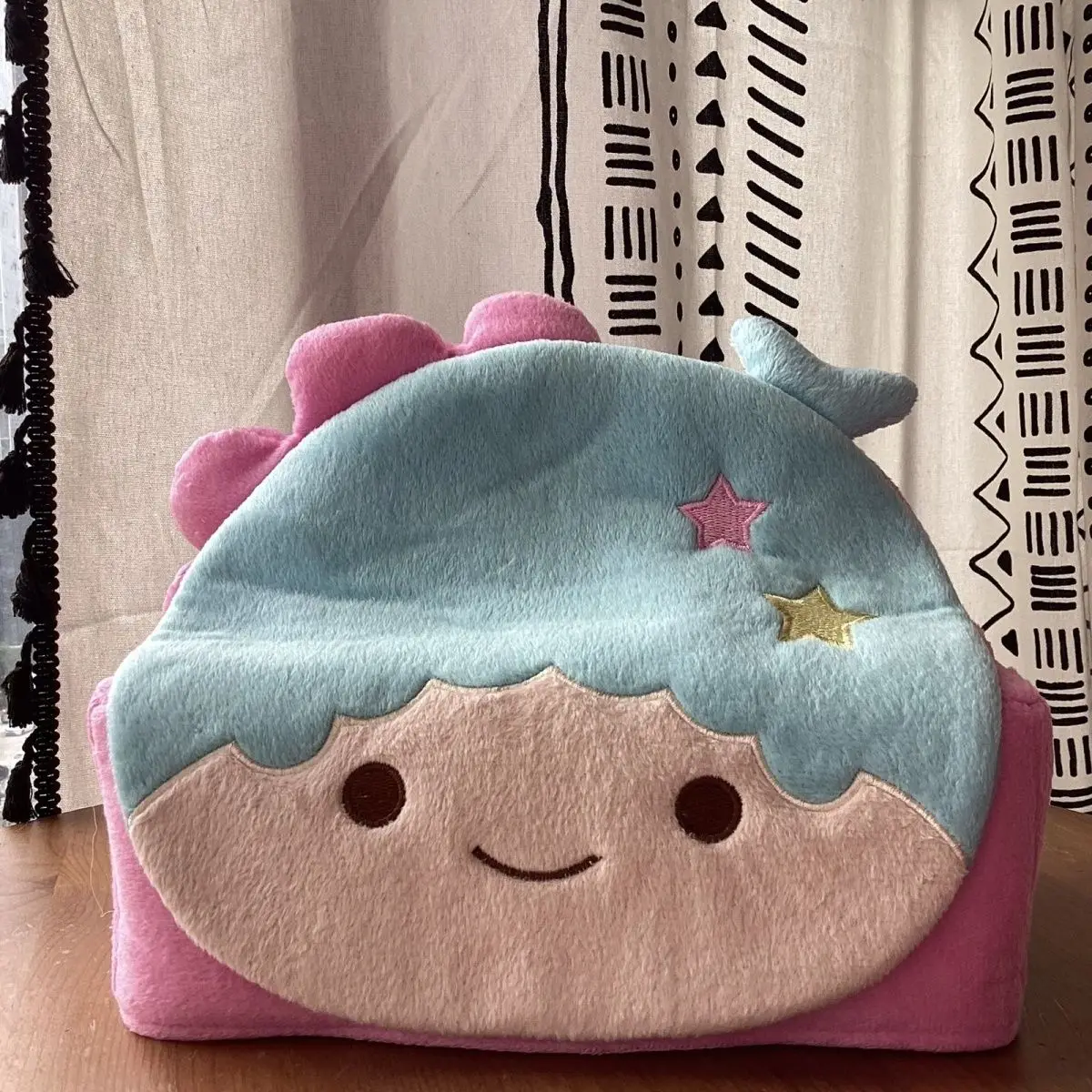 23Cm Sanrio Little Twinstars Cartoon Double Sided Soft Plush Tissue Box Cover Desktop In-Vehicle Decoration Friend Holiday Gift
23Cm Sanrio Little Twinstars Cartoon Double Sided Soft Plush Tissue Box Cover Desktop In-Vehicle Decoration Friend Holiday Gift