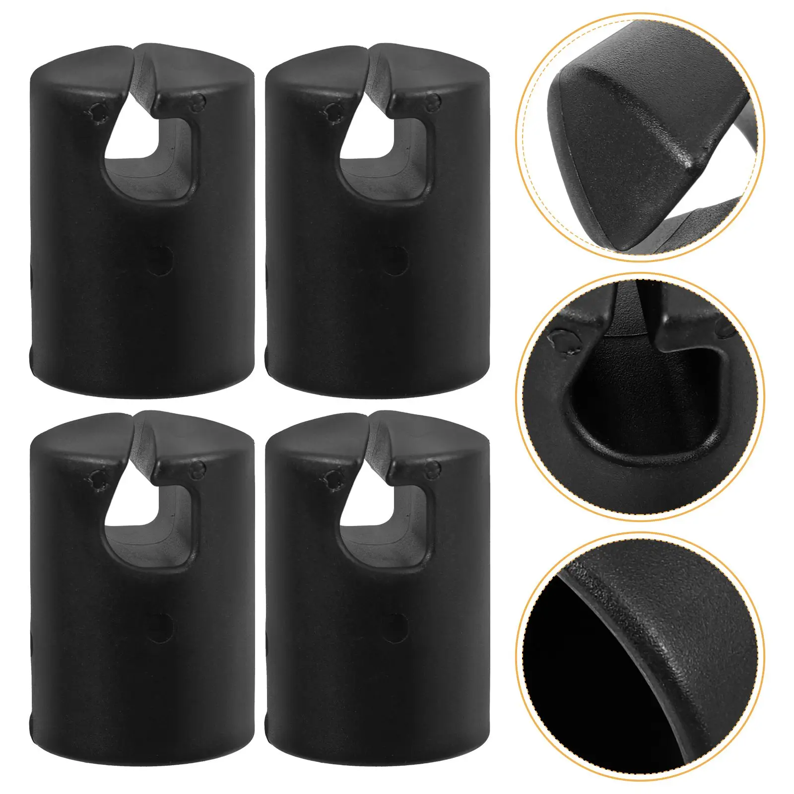 6pcs Trampoline Rod Caps Plastic Parts Black Color Wear Resistant Cover Accessories Compatible Replacement Supplies
6pcs Trampoline Rod Caps Plastic Parts Black Color Wear Resistant Cover Accessories Compatible Replacement Supplies
