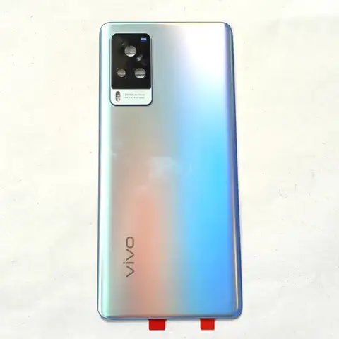 For vivo x60 pro Battery cover back rear door housing with camera lens V2046 x60pro