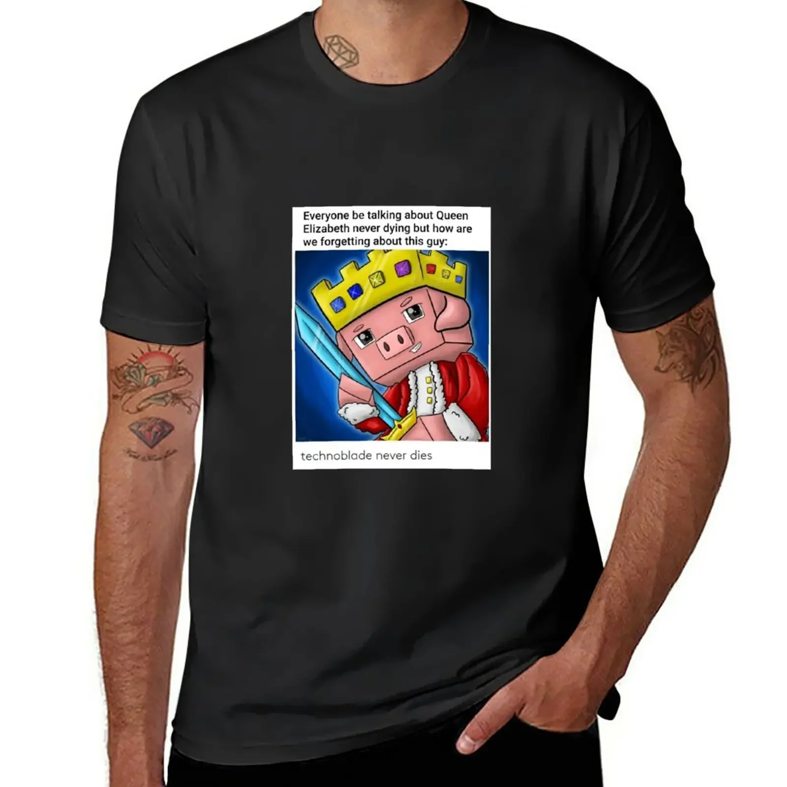 New Technoblade Never Dies MEME T-Shirt T-Shirt custom t shirts design your own Short t-shirt Men's cotton
New Technoblade Never Dies MEME T-Shirt T-Shirt custom t shirts design your own Short t-shirt Men's cotton