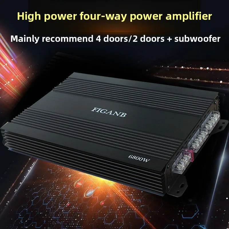 Автомобильная аудиосистема, модифицированный усилитель мощности, 4-полосный, четырехканальный, мощный, мощный, дверной динамик, сабвуфер, 12 В
Автомобильная аудиосистема, модифицированный усилитель мощности, 4-полосный, четырехканальный, мощный, мощный, дверной динамик, сабвуфер, 12 В
