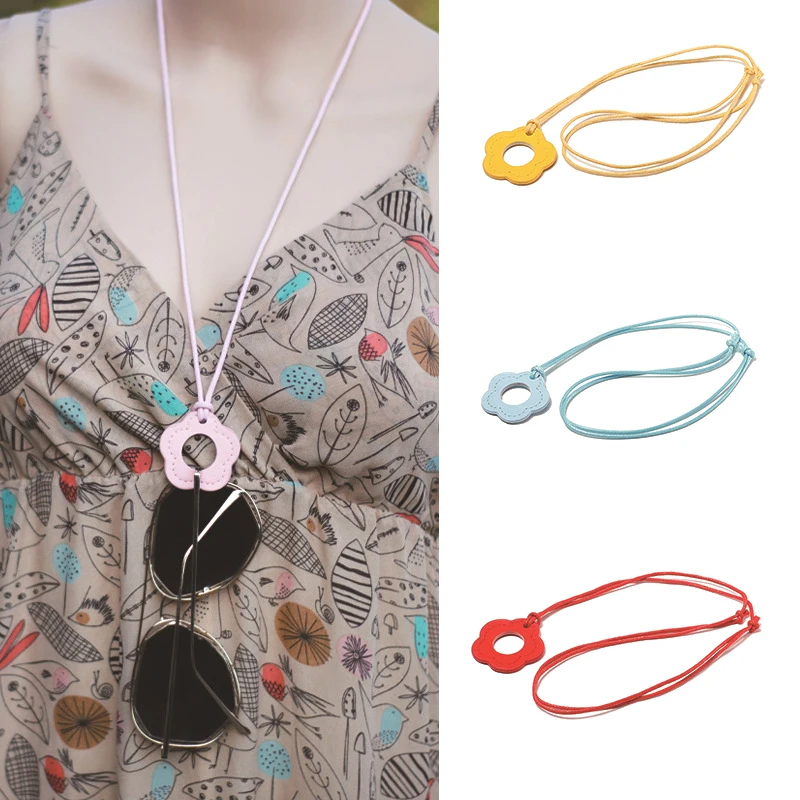 1 шт. модная веревка для очков из микрофибры, кожаный шейный портативный шнур, подвесной унисекс, держатель для солнцезащитных очков, фиксатор 
1 шт. модная веревка для очков из микрофибры, кожаный шейный портативный шнур, подвесной унисекс, держатель для солнцезащитных очков, фиксатор