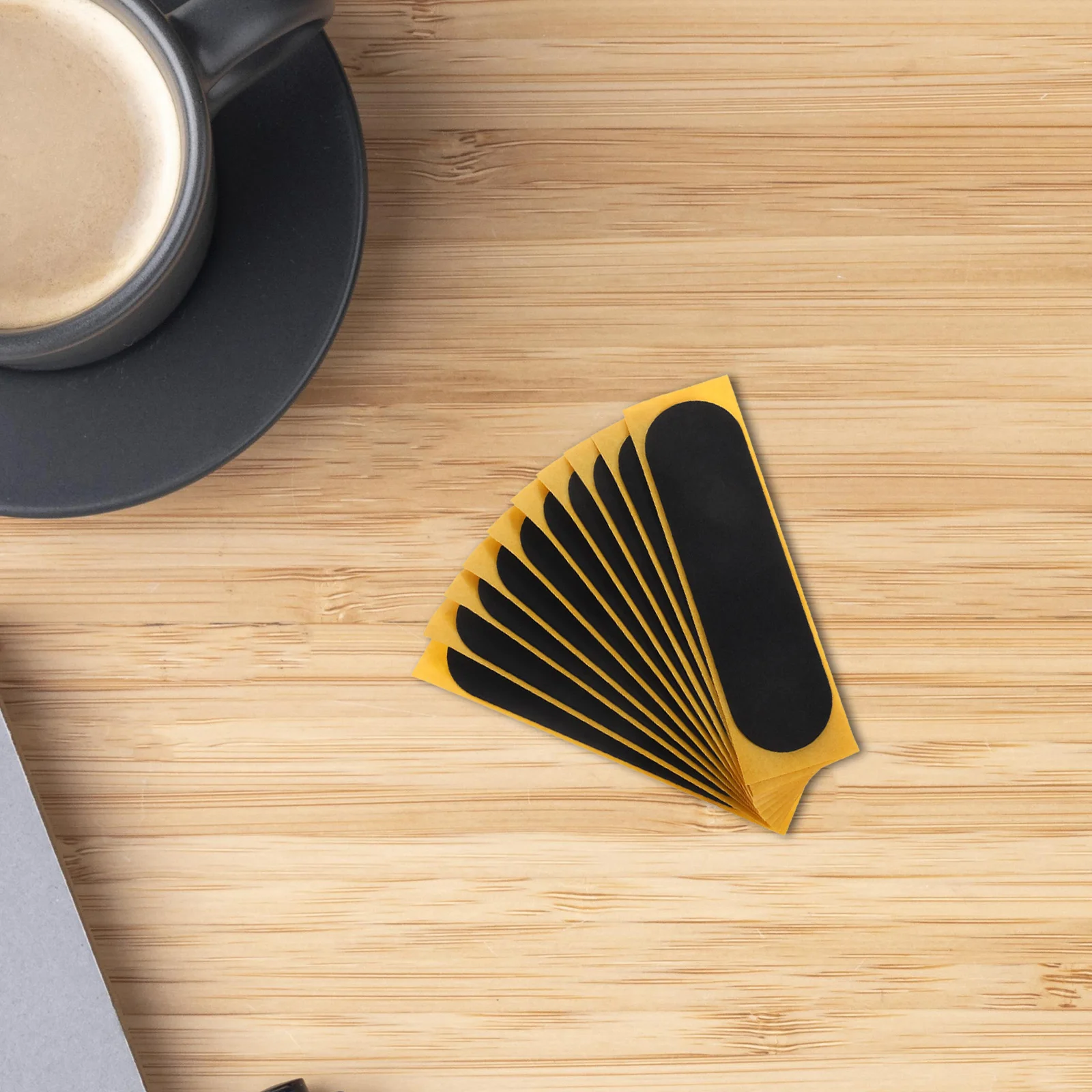 10pcs Grip Tape 28x100mm Yellow Paper Black Foam Nonslip Stickers for Fingertips Easy to Cut Fits Boards Skateboard
10pcs Grip Tape 28x100mm Yellow Paper Black Foam Nonslip Stickers for Fingertips Easy to Cut Fits Boards Skateboard