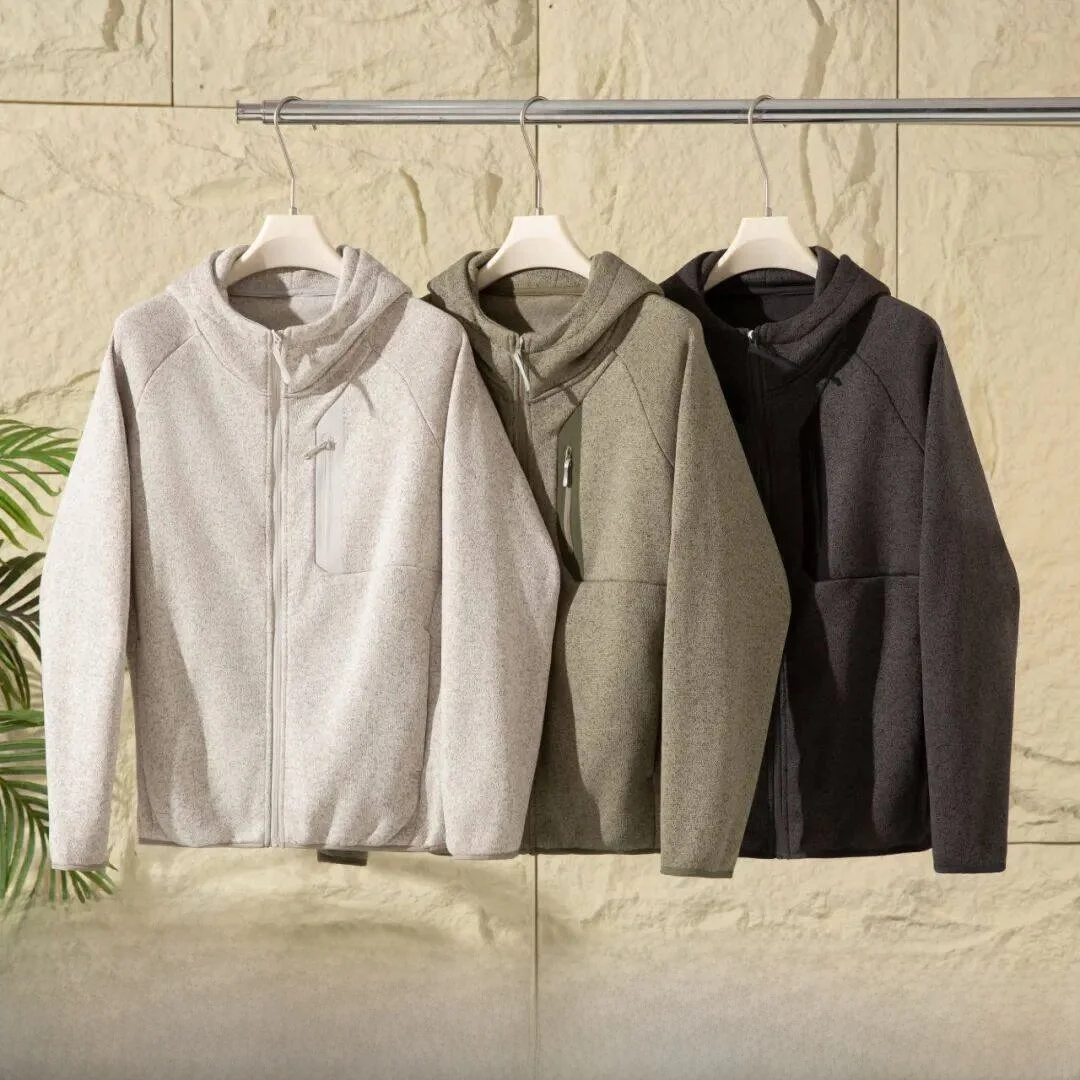 Outdoor Men's Fleece Jacket Hooded Knitted Cardigan Coat Casual Warm Polyester Fiber Long Sleeve Zipper Closure Standard Fit
Outdoor Men's Fleece Jacket Hooded Knitted Cardigan Coat Casual Warm Polyester Fiber Long Sleeve Zipper Closure Standard Fit