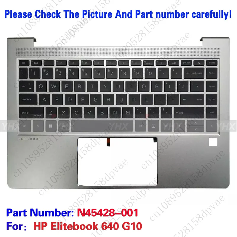 GYX New For HP Elitebook 640 G10 Laptop Palmrest Upper Case with Keyboard N45428-001.
GYX New For HP Elitebook 640 G10 Laptop Palmrest Upper Case with Keyboard N45428-001.
