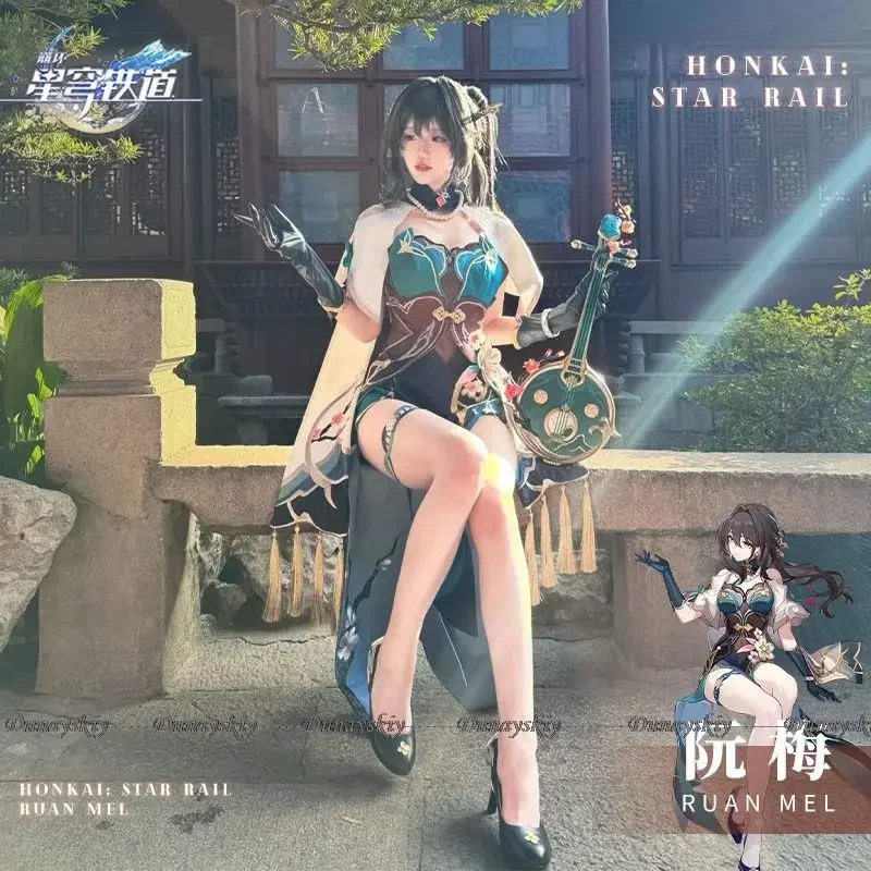 RuanMei Women Costume Adult Sets Honkai Star Rail Halloween Cosplay Anime Women's Male Woman Custumes Carnival Costumes Girl
RuanMei Women Costume Adult Sets Honkai Star Rail Halloween Cosplay Anime Women's Male Woman Custumes Carnival Costumes Girl