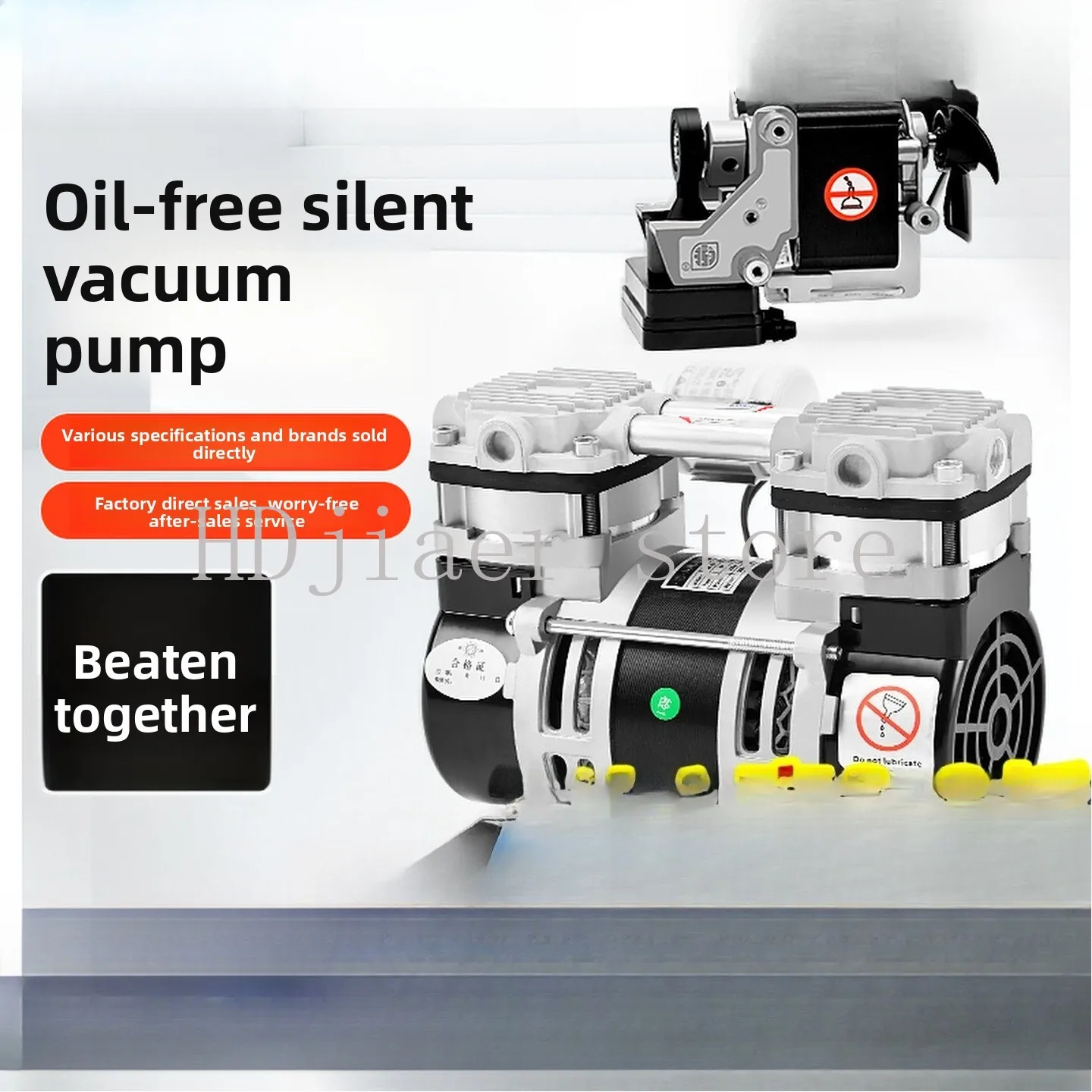 Silent Oil-free Vacuum Pump - Small Negative Pressure Pump (Special for Beauty Instruments / Placement Machines)
Silent Oil-free Vacuum Pump - Small Negative Pressure Pump (Special for Beauty Instruments / Placement Machines)