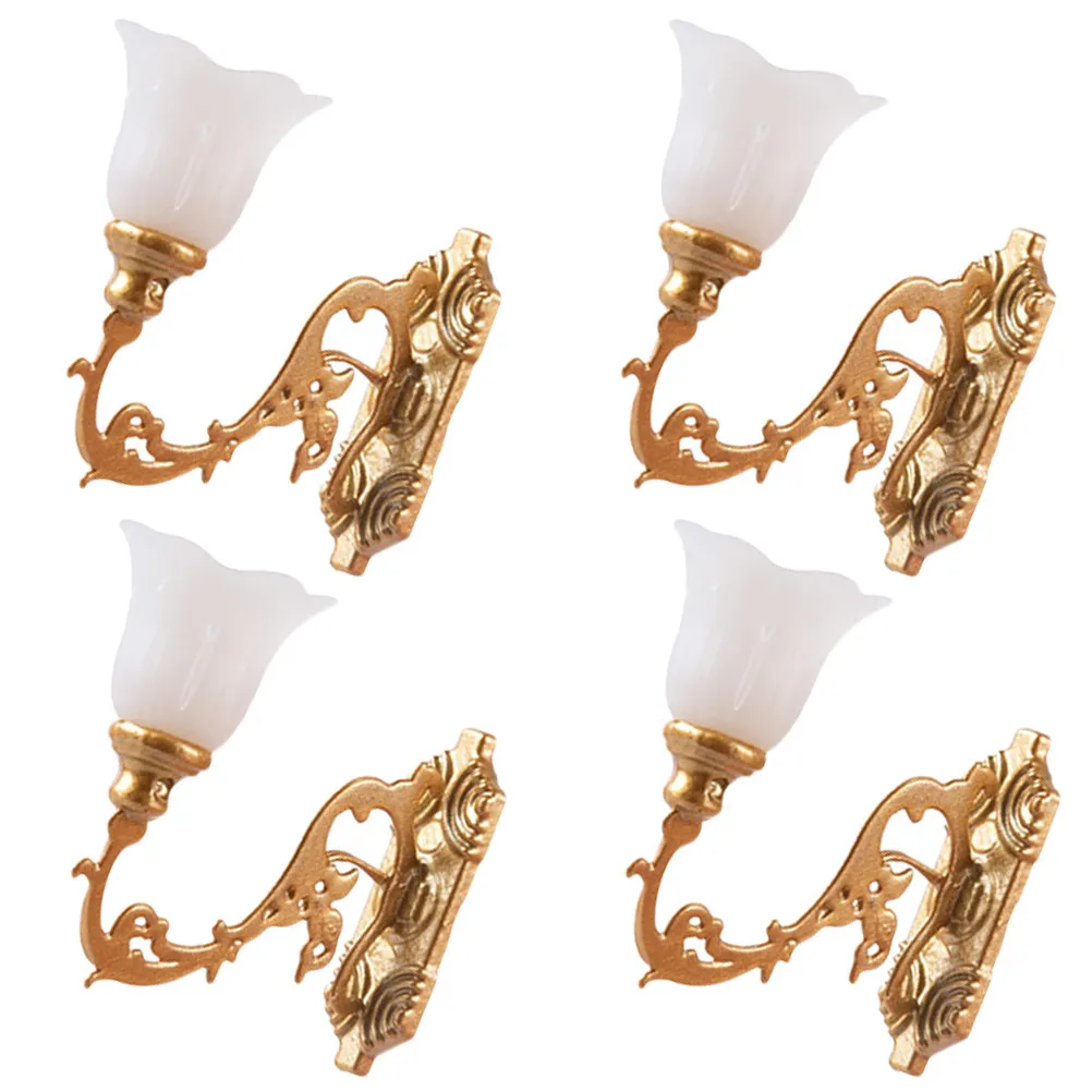 4Pcs Wall Lamps Miniature ABS Sand Table Ornament Mini House Mini Wall Lamp Accessories Tiny Warm Light Miniature Landscape
4Pcs Wall Lamps Miniature ABS Sand Table Ornament Mini House Mini Wall Lamp Accessories Tiny Warm Light Miniature Landscape