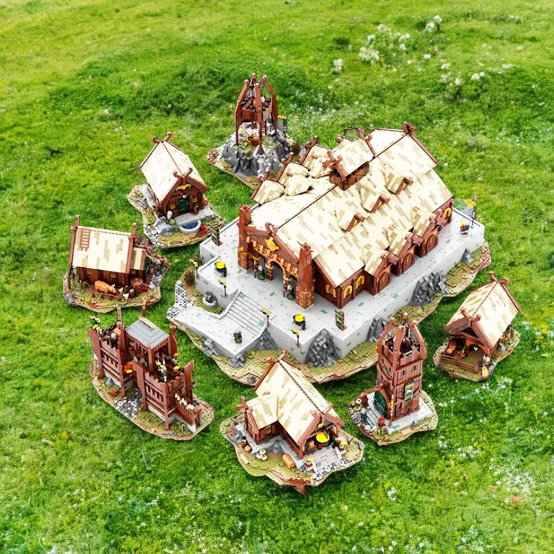 18894 шт. MOC Edoras Rohan Bundle Набор строительных блоков 8-в-1, изысканная репродукция деталей. Початок приключенной средней земли!
18894 шт. MOC Edoras Rohan Bundle Набор строительных блоков 8-в-1, изысканная репродукция деталей. Початок приключенной средней земли!