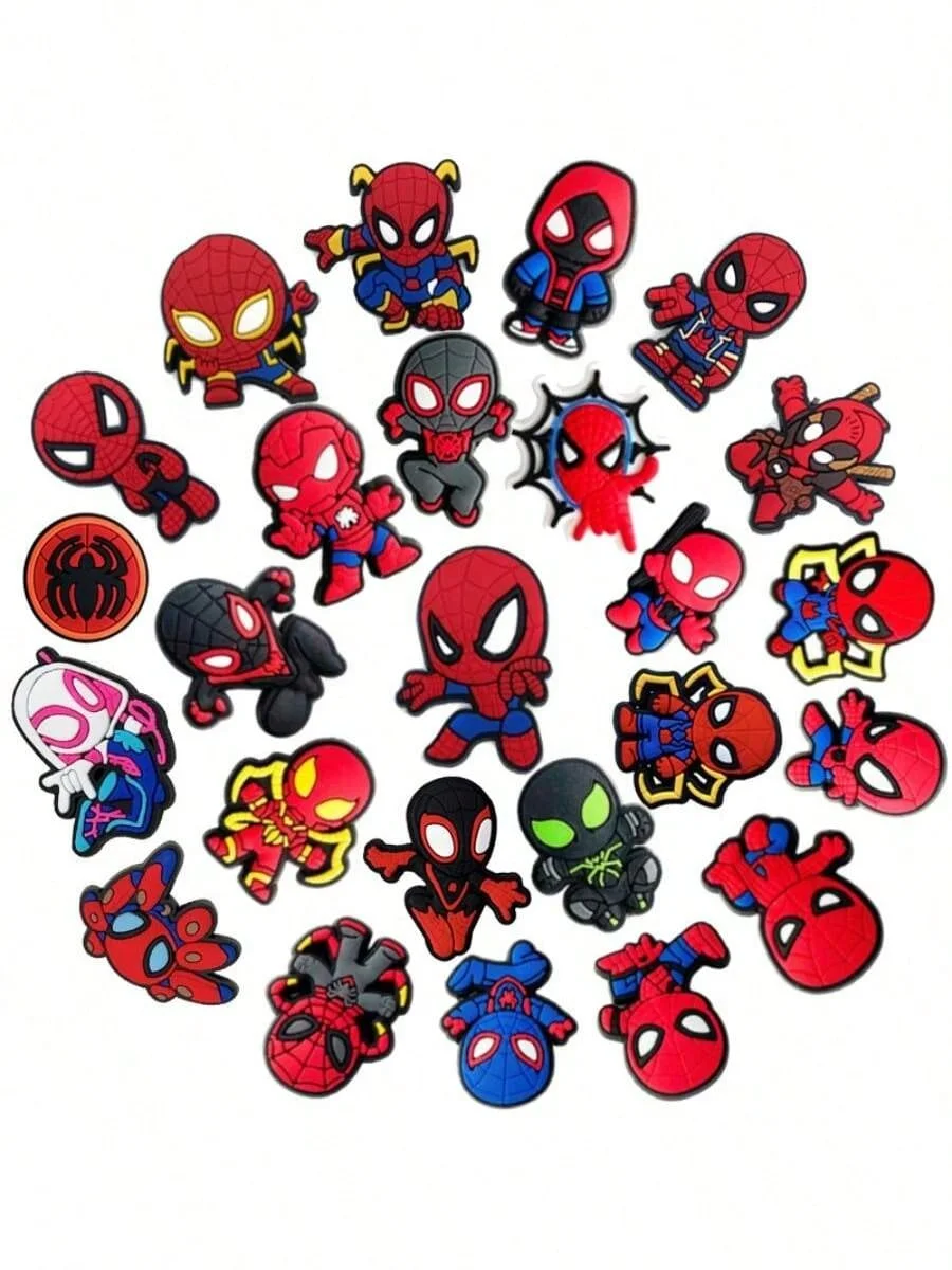 25pcs Hero Universe Series Shoe Charms Set, PVC Shoe Decorations For Beach Bag, Shoe Accessories Charms, Gift Idea for Birthday Christmas Valentine's Day Halloween Party Favors
25pcs Hero Universe Series Shoe Charms Set, PVC Shoe Decorations For Beach Bag, Shoe Accessories Charms, Gift Idea for Birthday Christmas Valentine's Day Halloween Party Favors