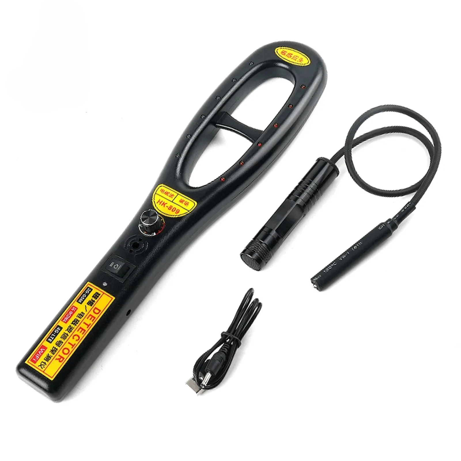 HK809 Electromagnetic Wave Detector with GPS Locator & Wireless Signal Anti-Eavesdropping Digital Magnetic Sensor
HK809 Electromagnetic Wave Detector with GPS Locator & Wireless Signal Anti-Eavesdropping Digital Magnetic Sensor