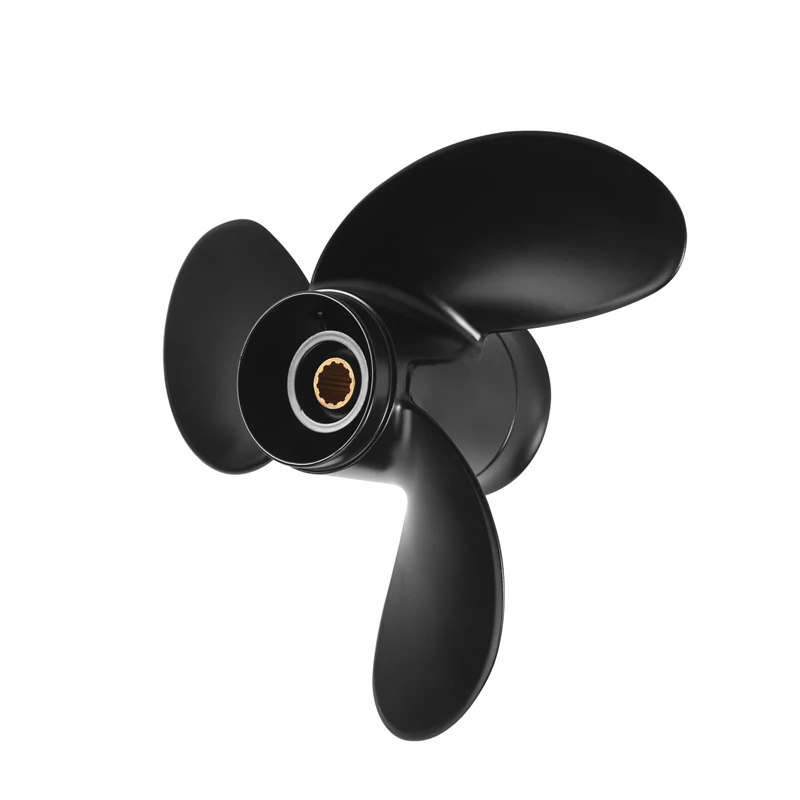 8.9X8.5 Black Boat Outboard Propeller For Tohatsu 2 Stroke 9.8HP Aluminum Alloy 3B2-64517-0 Boat Motor
8.9X8.5 Black Boat Outboard Propeller For Tohatsu 2 Stroke 9.8HP Aluminum Alloy 3B2-64517-0 Boat Motor