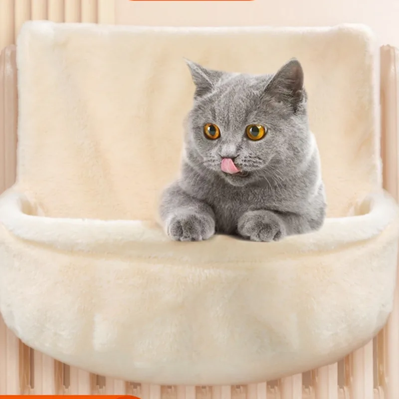 Котячий гамак на радиаторе, кровать, железный каркас, круглое уютное спальное гнездо для кошек и котят, домашний обогреватель, подарок на зиму
Котячий гамак на радиаторе, кровать, железный каркас, круглое уютное спальное гнездо для кошек и котят, домашний обогреватель, подарок на зиму