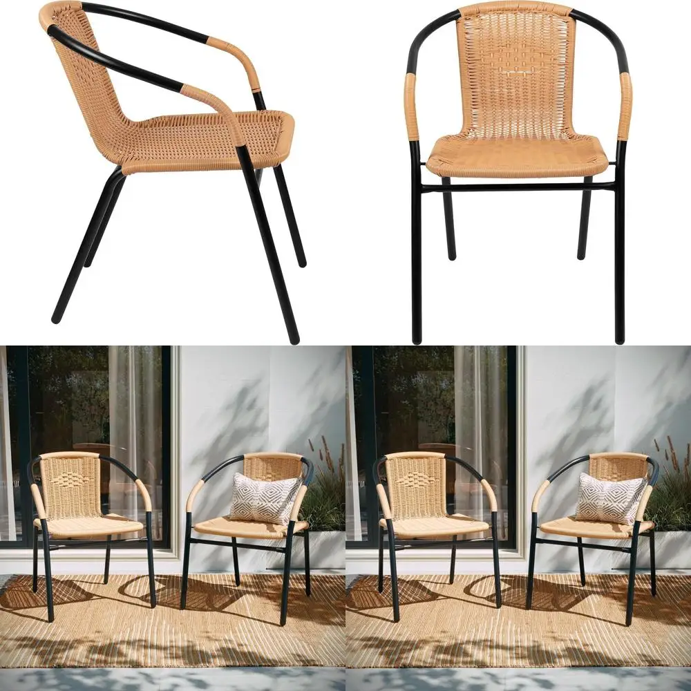 Бежевые складные стулья из ротанга, 2 шт., подходят для использования в ресторанах как внутри, так и на открытом воздухе
Бежевые складные стулья из ротанга, 2 шт., подходят для использования в ресторанах как внутри, так и на открытом воздухе