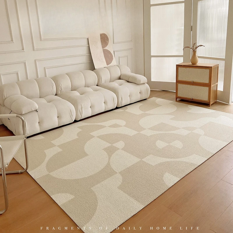 Cream Style Living Room Carpet Creative Geometric Pattern Bedroom Rugs Modern Minimalist Home Decoration Coffee Table Mats Ковер
Cream Style Living Room Carpet Creative Geometric Pattern Bedroom Rugs Modern Minimalist Home Decoration Coffee Table Mats Ковер