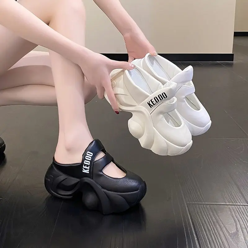 Ladies High Heel Sandals Platform Hollow Out Shoes Non Slip Comfortable Vulcanized Casual Sandals Zapatillas Mujer Zapatos Mujer
Ladies High Heel Sandals Platform Hollow Out Shoes Non Slip Comfortable Vulcanized Casual Sandals Zapatillas Mujer Zapatos Mujer