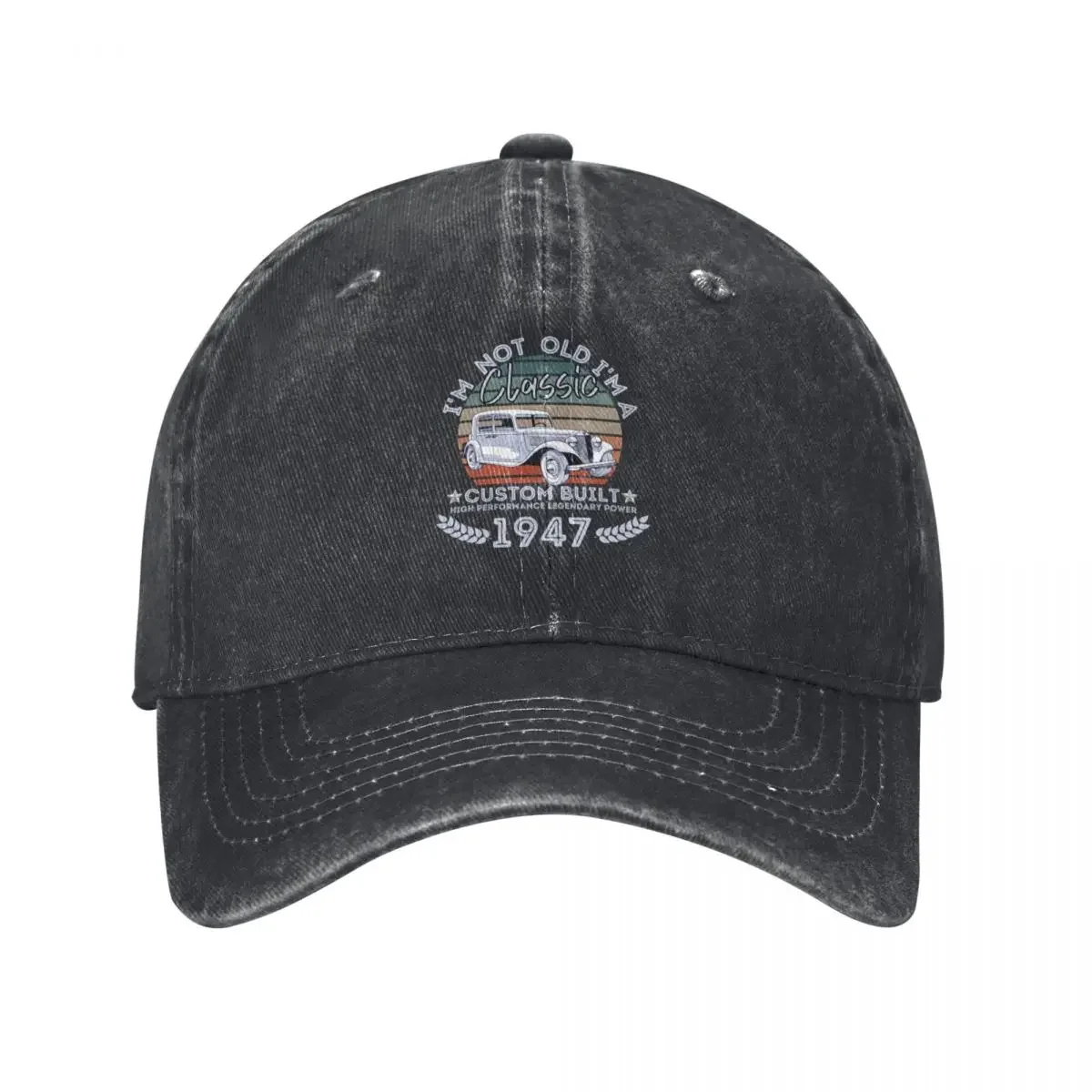 Vintage 1947 Classic Car 75 Year Old 75th Birthday Gifts Baseball Cap Golf Hat Anime Hat Brand Man cap Women's Golf Wear Men's
Vintage 1947 Classic Car 75 Year Old 75th Birthday Gifts Baseball Cap Golf Hat Anime Hat Brand Man cap Women's Golf Wear Men's