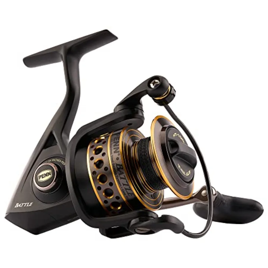 Комплект спиннинговой катушки Battle Spinning Reel Kit Size 5000 с чехлом и запасной анодированной алюминиевой шпулей, правая/левая рукоятка, HT-100 Front Dr
Комплект спиннинговой катушки Battle Spinning Reel Kit Size 5000 с чехлом и запасной анодированной алюминиевой шпулей, правая/левая рукоятка, HT-100 Front Dr