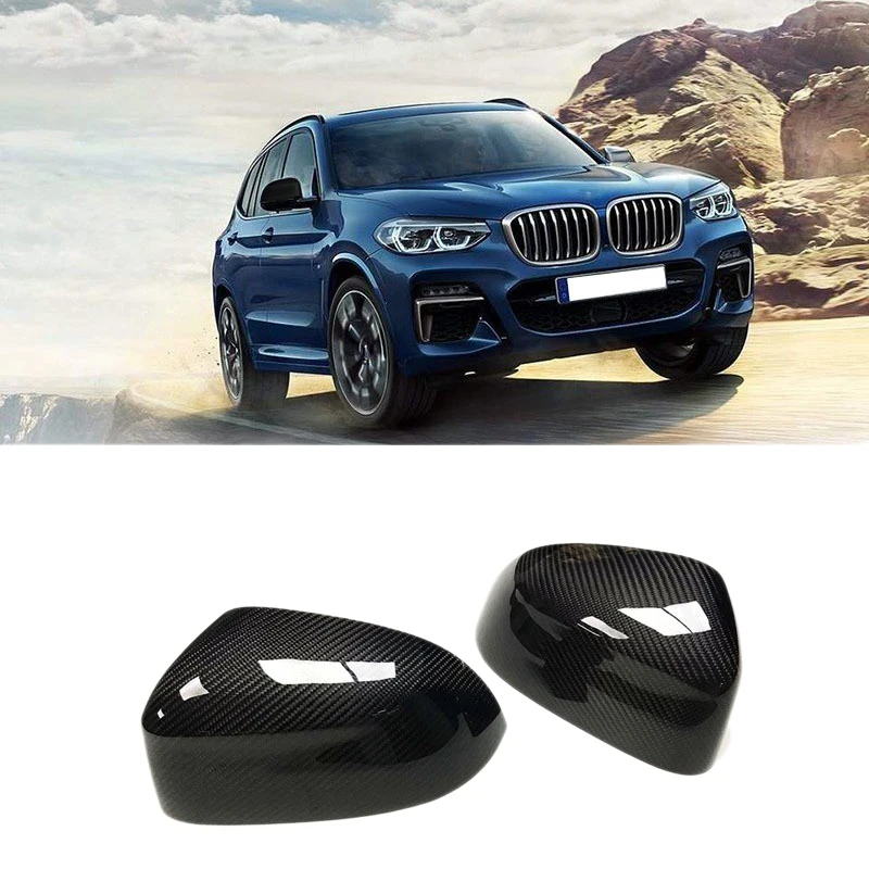 Carbon Fiber Rearview Mirror Cover Replacement For BMW X3 G01 X4 G02 X5 G05 2018-19
Carbon Fiber Rearview Mirror Cover Replacement For BMW X3 G01 X4 G02 X5 G05 2018-19