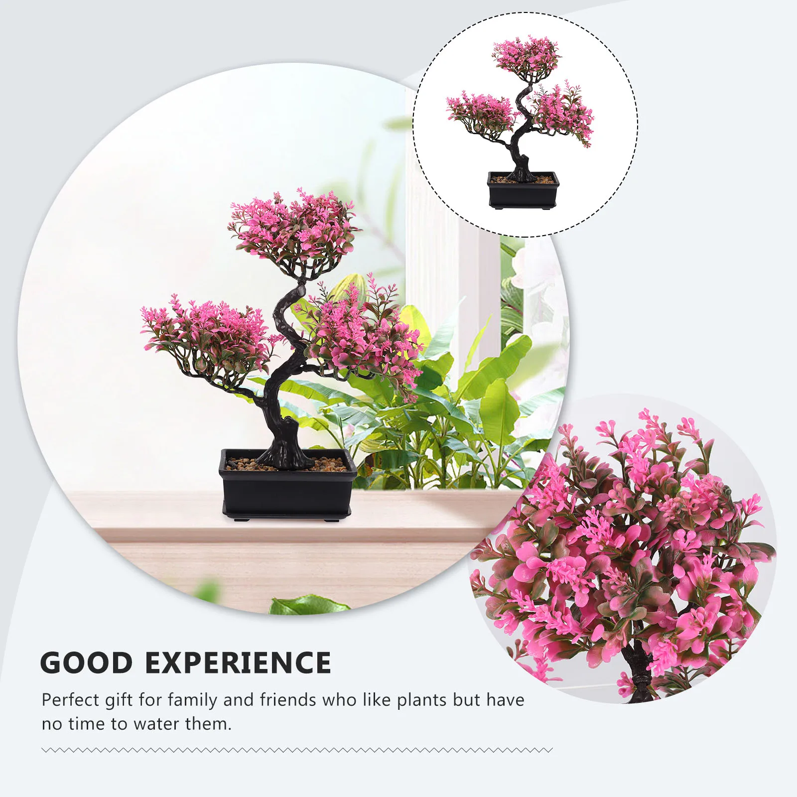 Faux Bonsai Decor Artificial Plants Green Plant Ornament Fake Potted Bonsai Artificial Greenery Desktop Adornments Fake Plant
Faux Bonsai Decor Artificial Plants Green Plant Ornament Fake Potted Bonsai Artificial Greenery Desktop Adornments Fake Plant