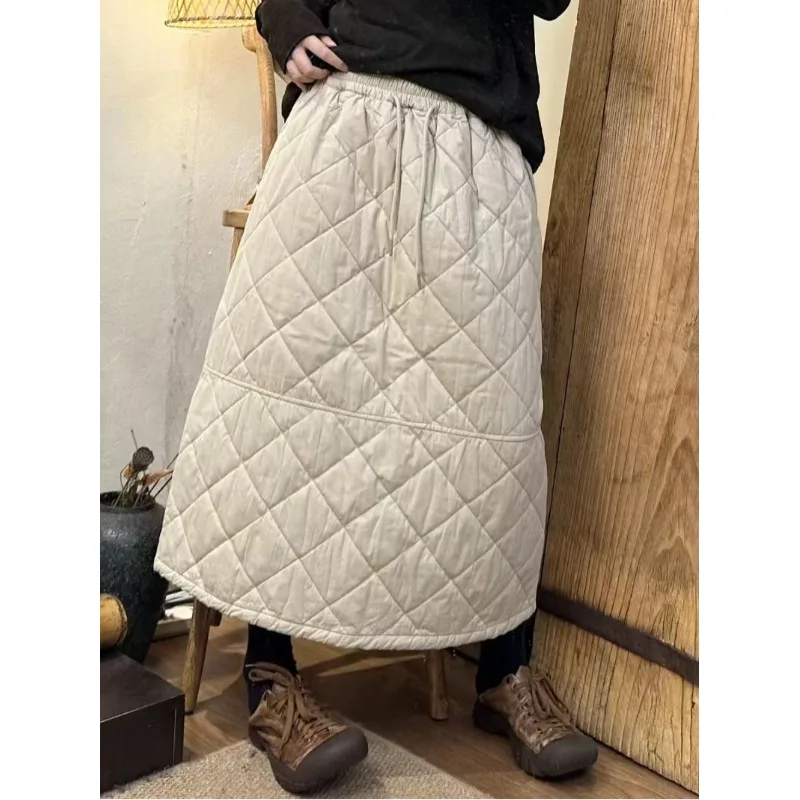 High Waist A-Line Midi Skirt Women's Straight Cotton Quilted Warm Trendy f Body Skirt Commute Sle Winter Collection
High Waist A-Line Midi Skirt Women's Straight Cotton Quilted Warm Trendy f Body Skirt Commute Sle Winter Collection