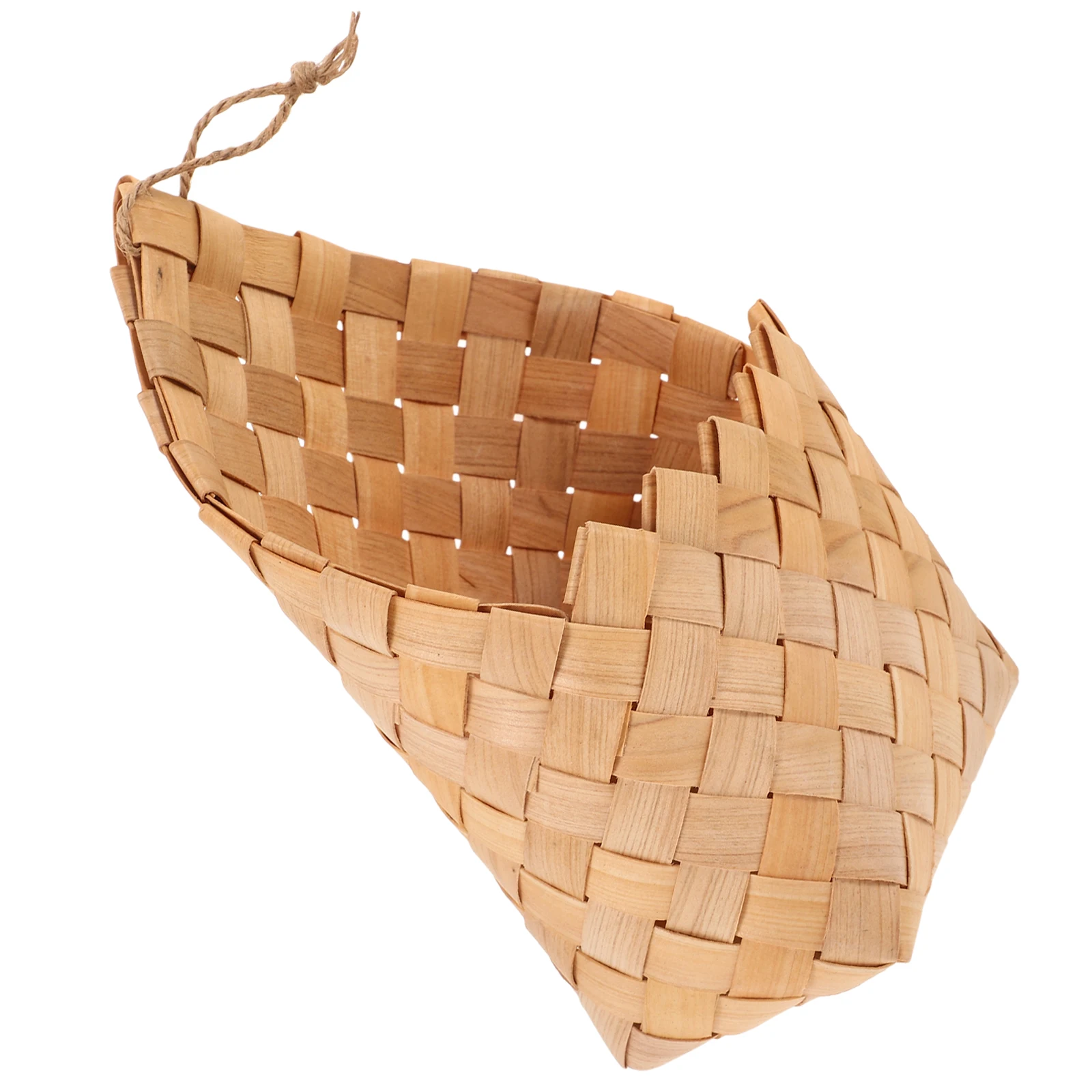 Wood Chip Woven Flower Pot 15x10x11cm Mini Handmade Wall Hanging Basket for Plants Rustic Planter Dried Flower Storage
Wood Chip Woven Flower Pot 15x10x11cm Mini Handmade Wall Hanging Basket for Plants Rustic Planter Dried Flower Storage
