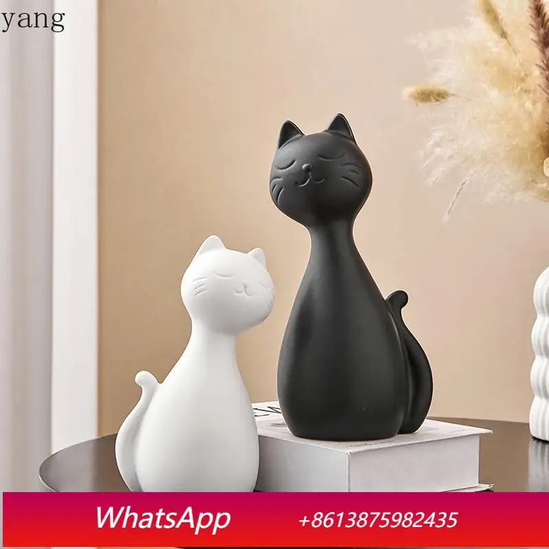 CX ceramic cat home decoration cross-border simple living room TV cabinet creative ornament
CX ceramic cat home decoration cross-border simple living room TV cabinet creative ornament