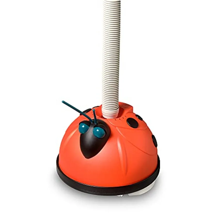 Above-ground pool suction cleaner for automatic cleaning, PVC hose, blue, 32 ft length with strong suction power
Above-ground pool suction cleaner for automatic cleaning, PVC hose, blue, 32 ft length with strong suction power