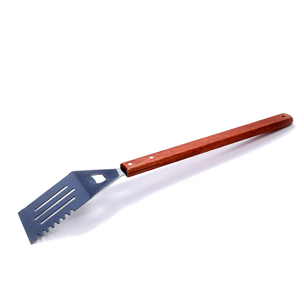 Stainless Steel Bbq Spatula Wide Fried Shovel For Burgers Steak Fish Large Grill Wooden Handle Cooking Utensils Barbecue Tools
Stainless Steel Bbq Spatula Wide Fried Shovel For Burgers Steak Fish Large Grill Wooden Handle Cooking Utensils Barbecue Tools