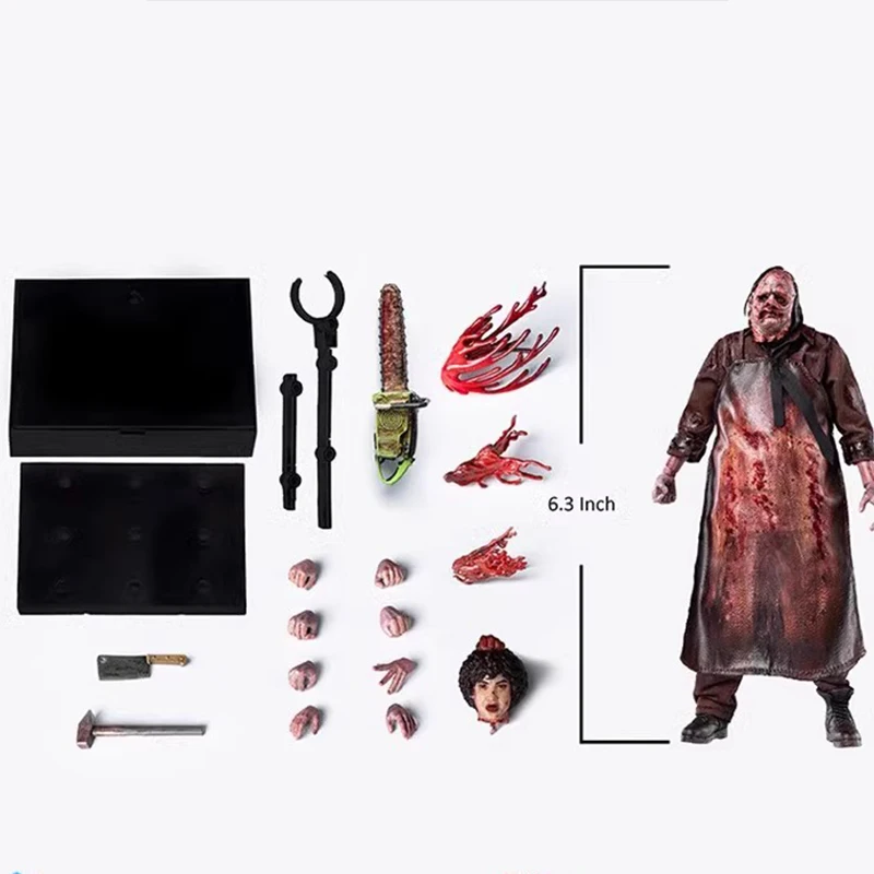 В наличии Оригинальные игрушки HIYA, Техасская бензопила, резня (2022) Leatherface, масштаб 1/12, экшн-фигурка
В наличии Оригинальные игрушки HIYA, Техасская бензопила, резня (2022) Leatherface, масштаб 1/12, экшн-фигурка