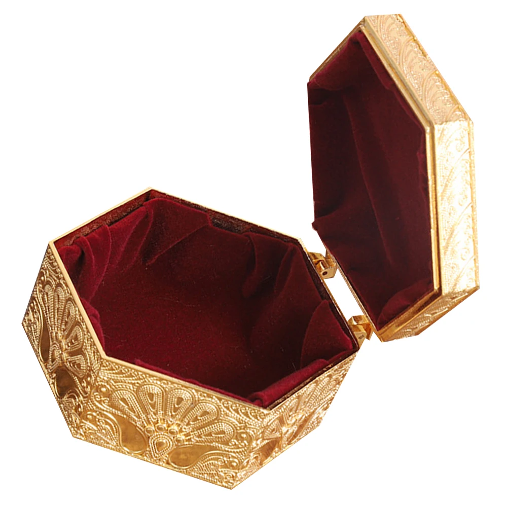 Zinc Alloy Jewelry Box Decorative Storage Container Organizer Case for Women Girls Travel Lightweight Portable Compact
Zinc Alloy Jewelry Box Decorative Storage Container Organizer Case for Women Girls Travel Lightweight Portable Compact
