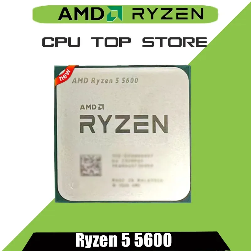New AMD Ryzen 5 5600 Desktop Gaming CPU 6C12T 4.4GHz 32MB L3 Cache Socket AM4 PC Processor
New AMD Ryzen 5 5600 Desktop Gaming CPU 6C12T 4.4GHz 32MB L3 Cache Socket AM4 PC Processor