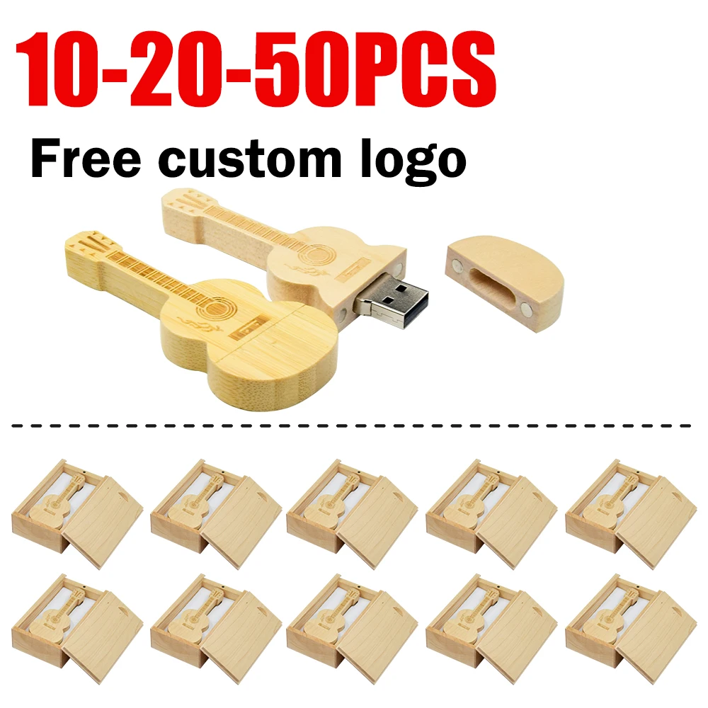 10/20/50PCS/LOT Wood Guitar USB Flash Drive 128GB Free Custom Logo Pen Drive 64GB Wooden Memory Stick Creative Gifts U Disk 32GB
10/20/50PCS/LOT Wood Guitar USB Flash Drive 128GB Free Custom Logo Pen Drive 64GB Wooden Memory Stick Creative Gifts U Disk 32GB