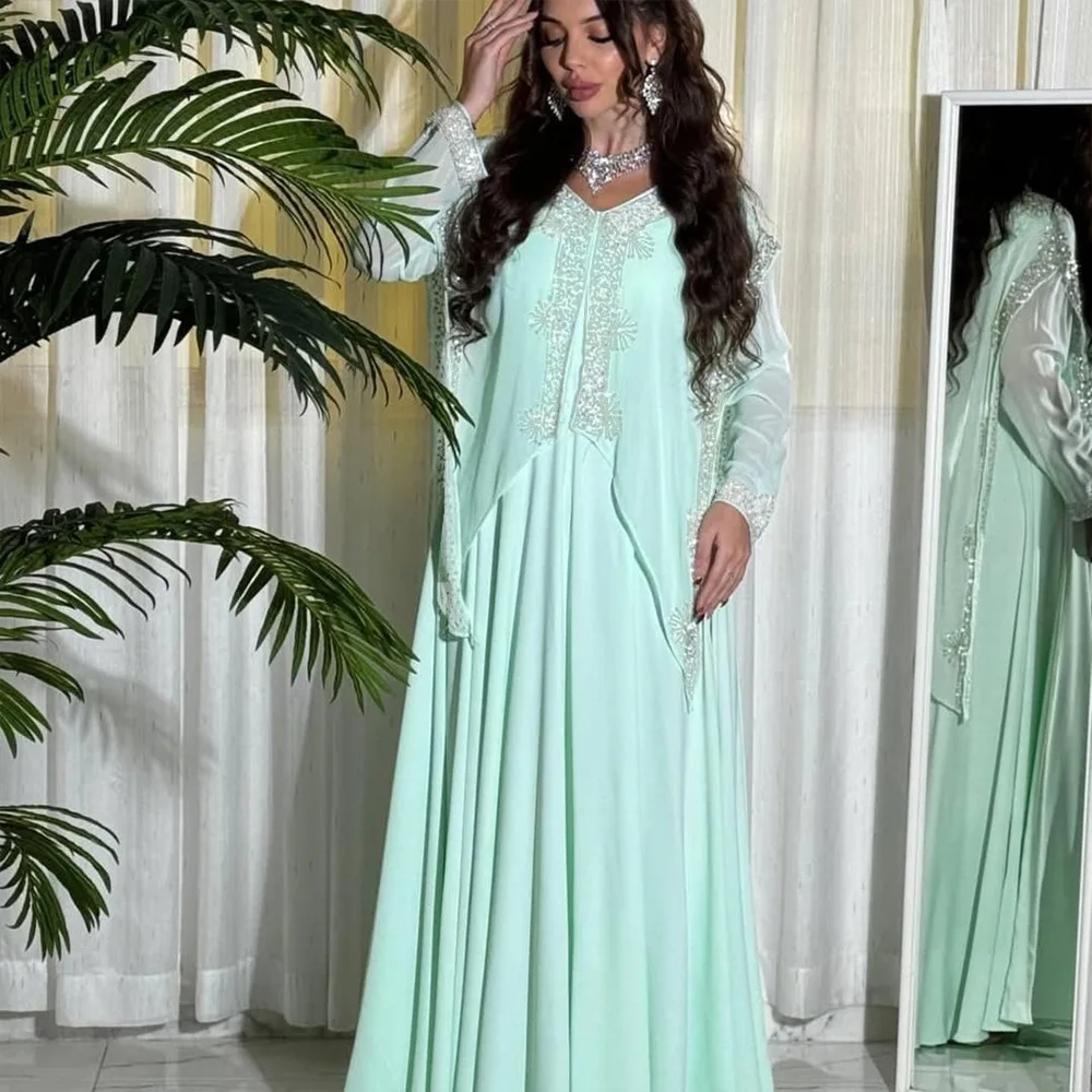 Eid Muslim Dress Chiffon Rhinestones Women Abaya V-Neck Dubai Kaftan Jalabiya Caftan Ramadan Party Musulmane Femme Vestidos New
Eid Muslim Dress Chiffon Rhinestones Women Abaya V-Neck Dubai Kaftan Jalabiya Caftan Ramadan Party Musulmane Femme Vestidos New