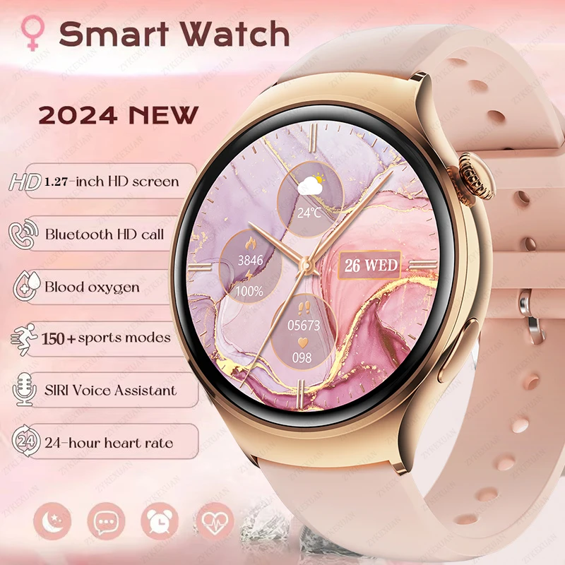 For Huawei Watch 4 Mini NFC Smart Watch Women GPS Tracker 1.27inch AMOLED Screen Bluetooth Call Luxury Lady Smartwatch 2024 New
For Huawei Watch 4 Mini NFC Smart Watch Women GPS Tracker 1.27inch AMOLED Screen Bluetooth Call Luxury Lady Smartwatch 2024 New