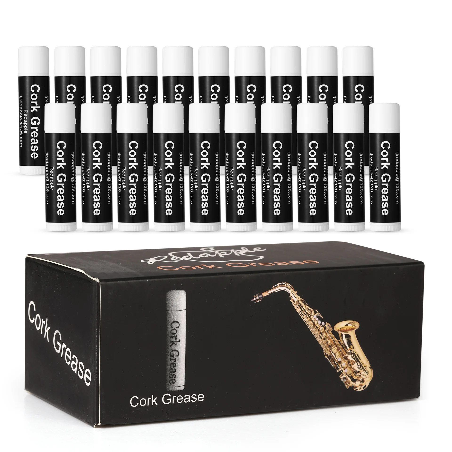 Pack of 6 Cork Grease Clarinet Saxophone Flute Woodwind Instrument Cork Grease
Pack of 6 Cork Grease Clarinet Saxophone Flute Woodwind Instrument Cork Grease