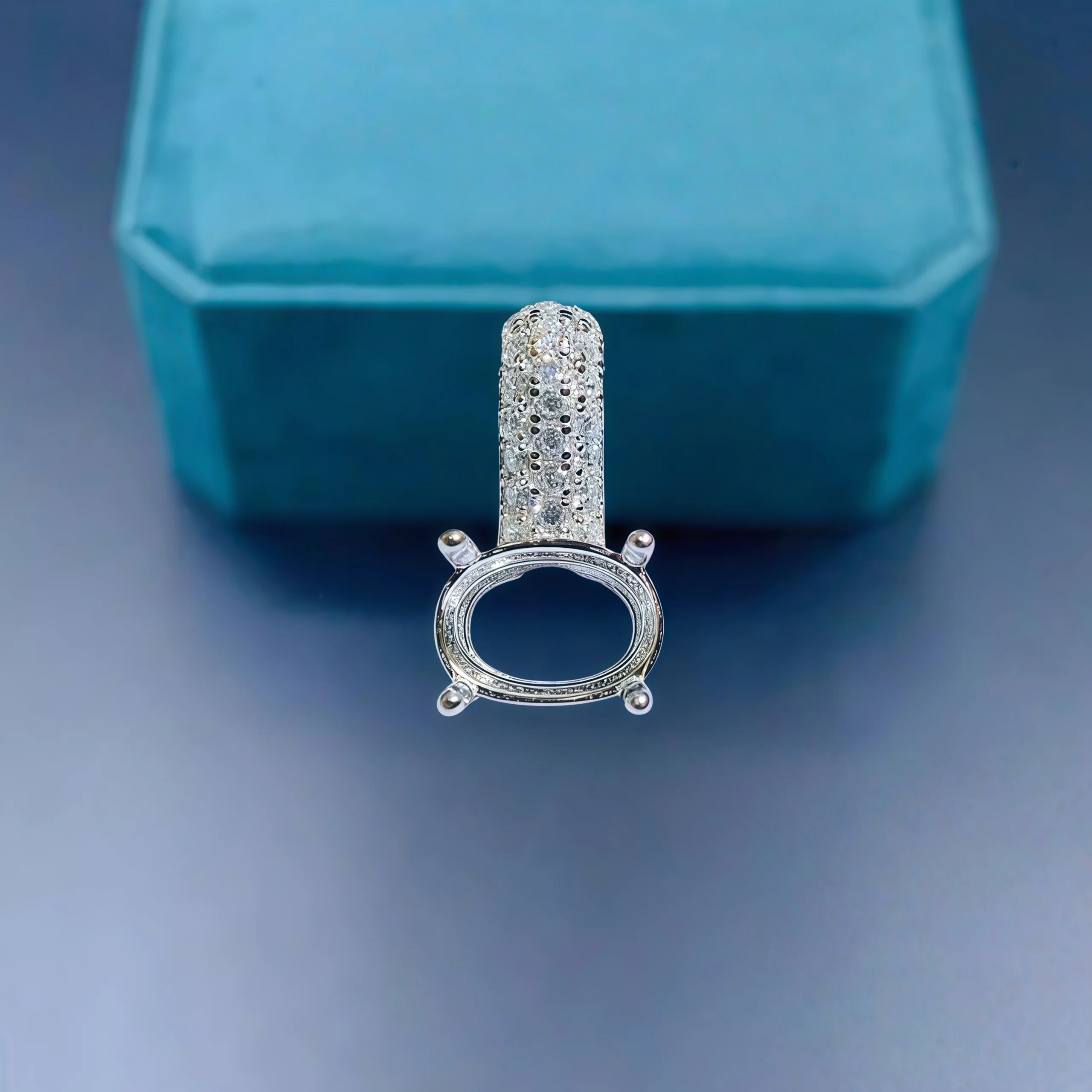 Real S925 Sterling Silver DIY Pendant Empty Holder Setting 5*7mm Oval Stone Fine Fashion Design Charm Jewelry for Woman
Real S925 Sterling Silver DIY Pendant Empty Holder Setting 5*7mm Oval Stone Fine Fashion Design Charm Jewelry for Woman
