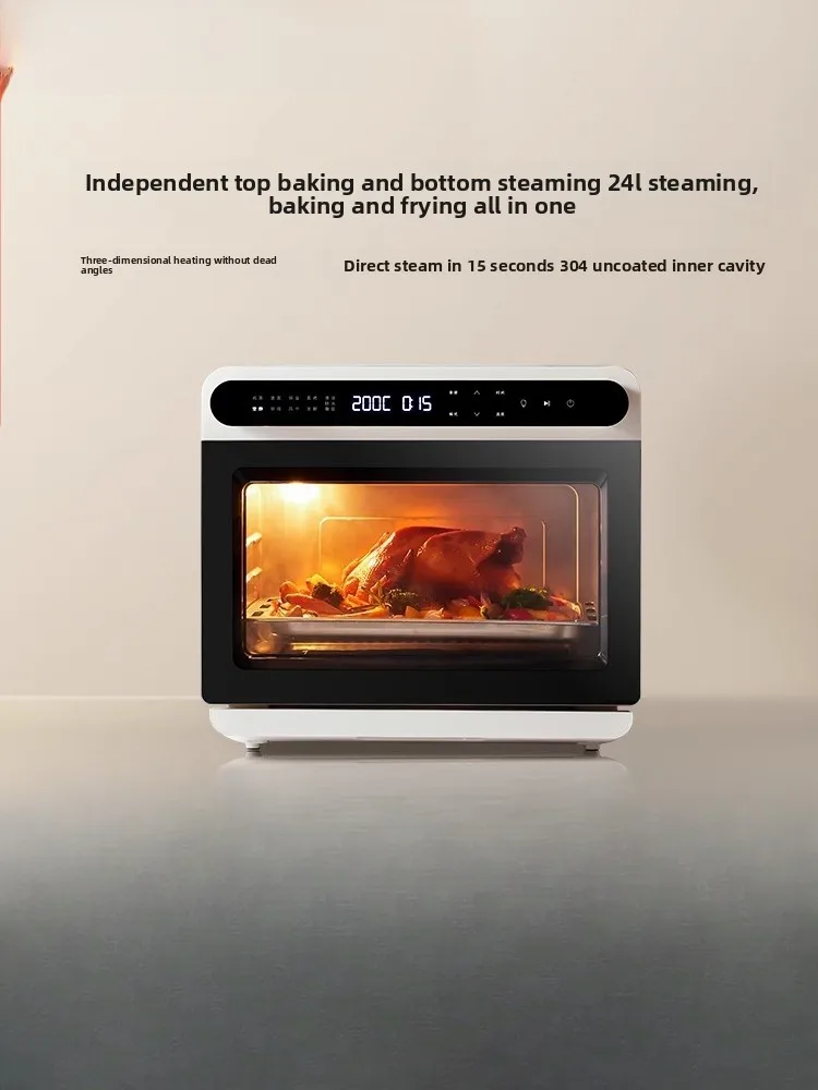 Маленькая волшебная коробка, машина для пропаривания и выпечки, настольная духовка для пропаривания, бытовая электрическая паровая духовка «три в одном», воздушная жаровня
Маленькая волшебная коробка, машина для пропаривания и выпечки, настольная духовка для пропаривания, бытовая электрическая паровая духовка «три в одном», воздушная жаровня