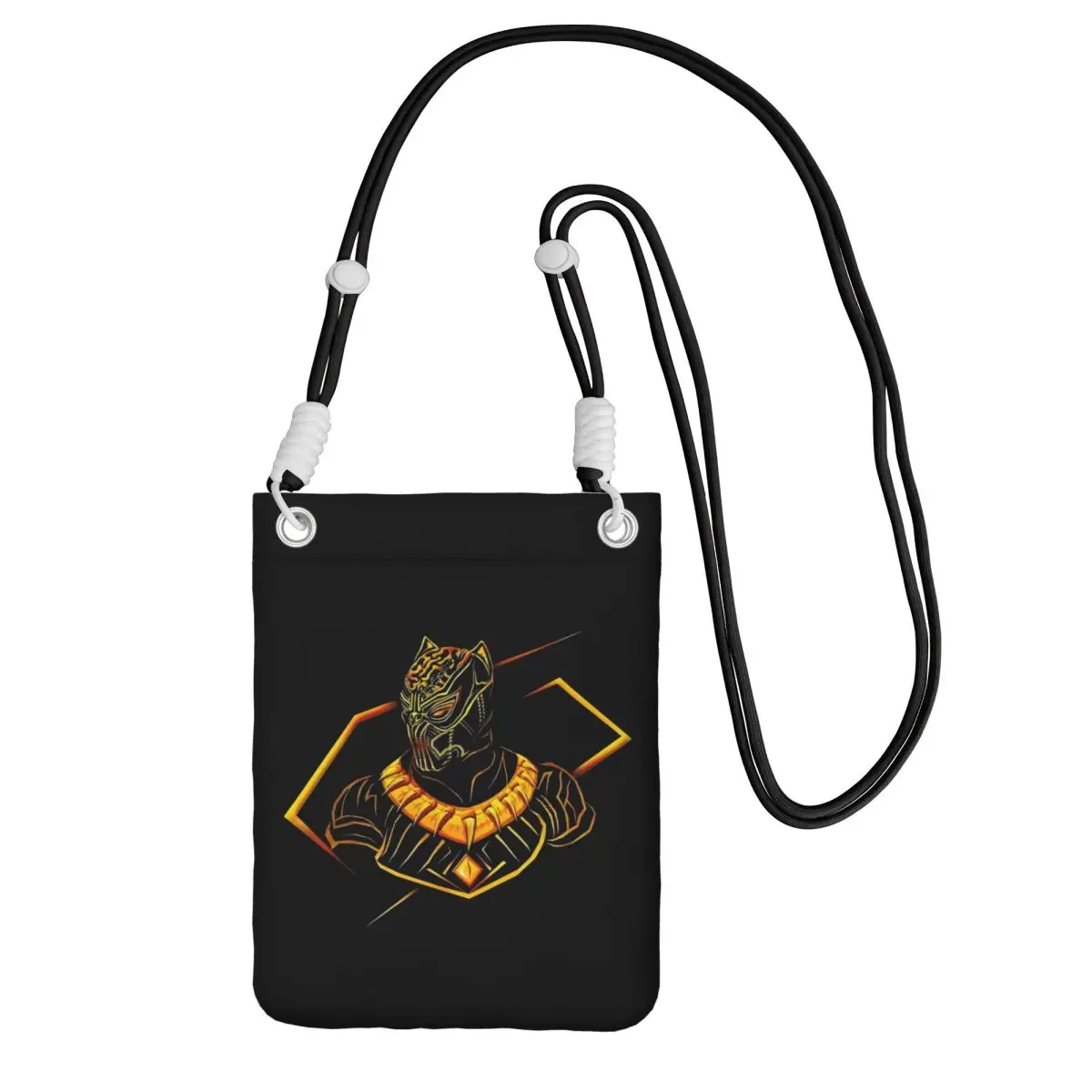 Custom Black Panther Mobile Phone Bag for Traveling Men Women Superhero Film Small Crossbody Purse Smart Phone Wallet With Strap
Custom Black Panther Mobile Phone Bag for Traveling Men Women Superhero Film Small Crossbody Purse Smart Phone Wallet With Strap