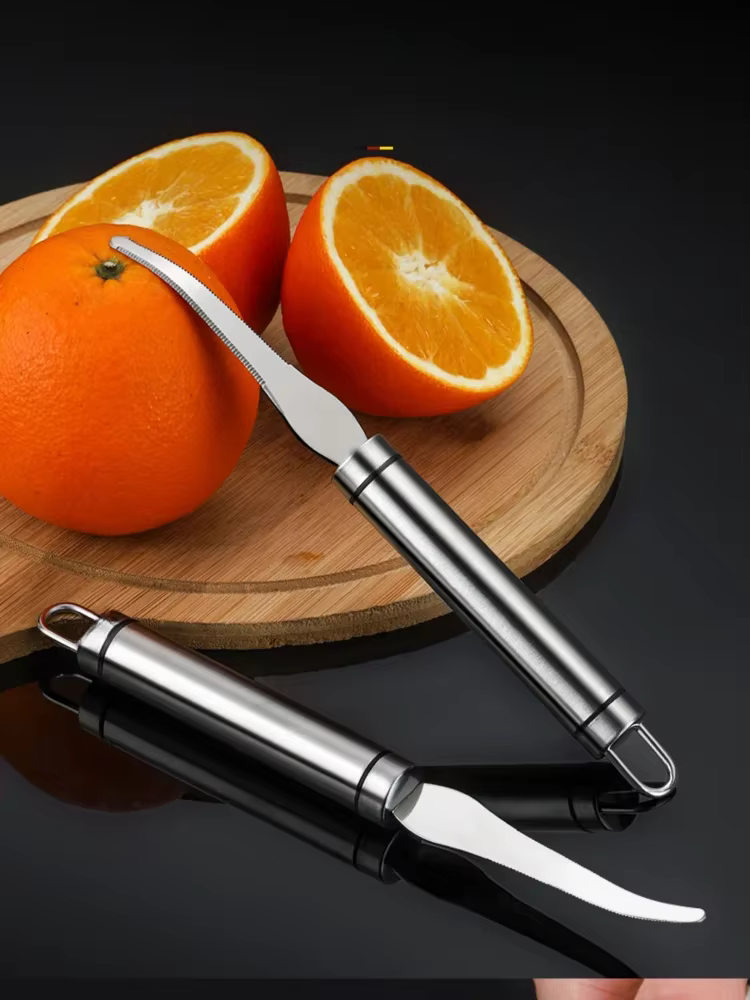 Orange Peeler Manual Practical Lemon Grapefruit Citrus Corer Cutter Peeling Knife Kitchen Stainless Steel Fruit Gadgets Tool NEW
Orange Peeler Manual Practical Lemon Grapefruit Citrus Corer Cutter Peeling Knife Kitchen Stainless Steel Fruit Gadgets Tool NEW
